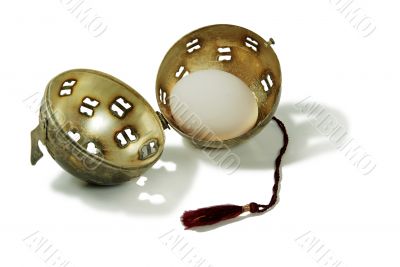 Silver Ball and egg