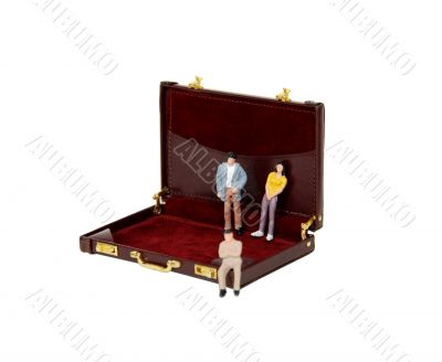 Inspiration in a briefcase