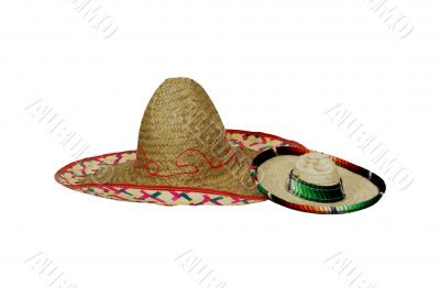 Large and small Sombreros