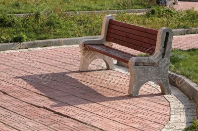 Garden bench