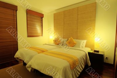 Bed and table lamp