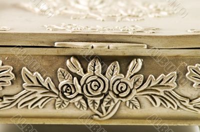 Silver casket