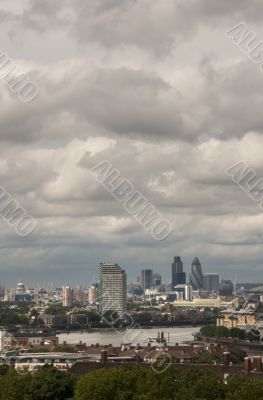 London skyline