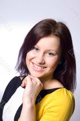 The girl with grey eyes