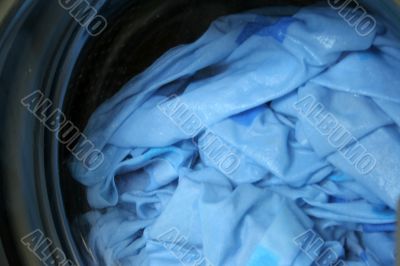 process of the laundry