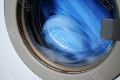 process of the laundry
