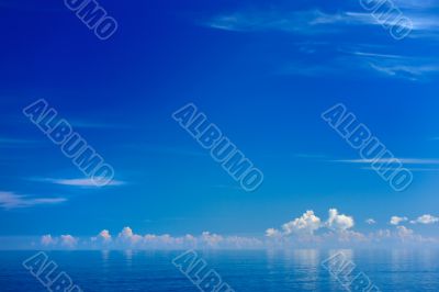 Morning on the sea
