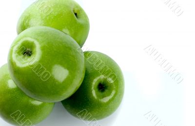 green apples