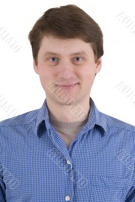 Man smile a happy smile