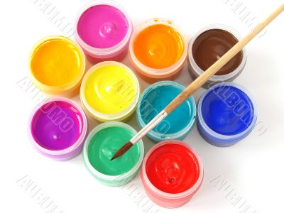gouache paints