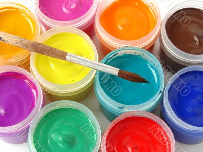 gouache paints
