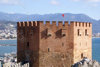 Top of red tower