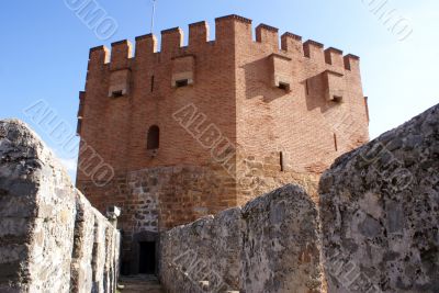 Wall and tower