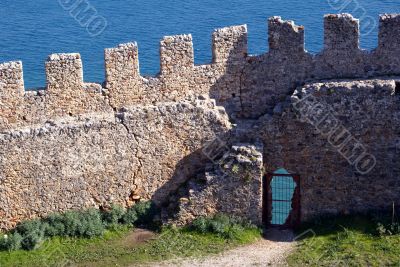 Wall and sea