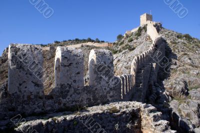 Walls and tower