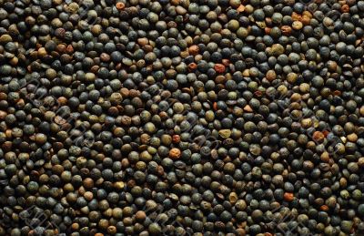 black lentil background