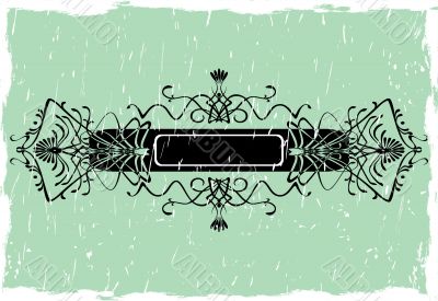 Grunge vignette