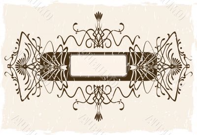 Grunge vignette