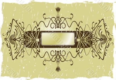 Grunge vignette