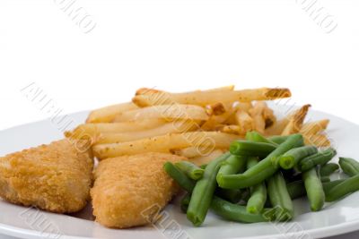 Battered Fish Meal