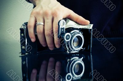 camera  and dollar