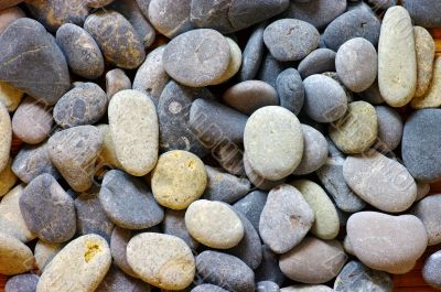 abstract background with round peeble stones