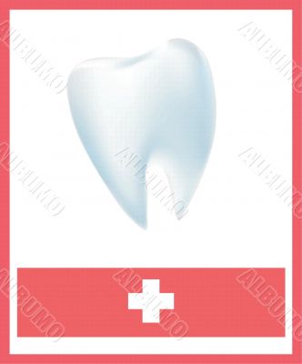 medical placard for the health of your teeth