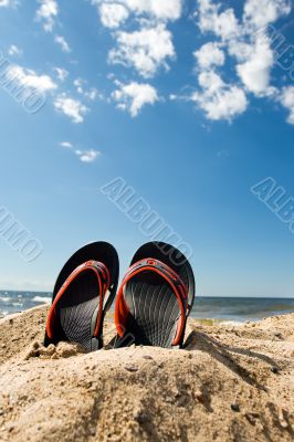 Beach slippers