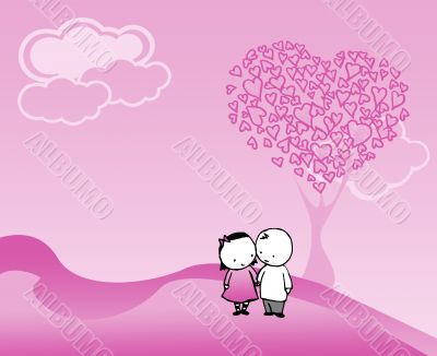 tender love background