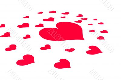 A lot of hearts