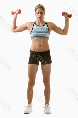 Lifting weights