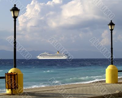 Seaside promenade