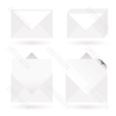 envelopes open