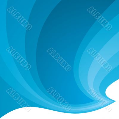 blue swish background