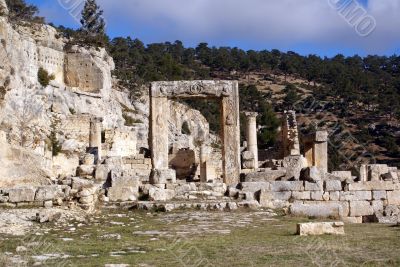 Ruins of orthodox church