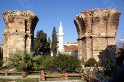 Church and mosque