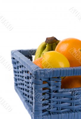 basket with fruits