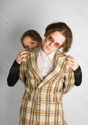 as safely as behind a stone wall