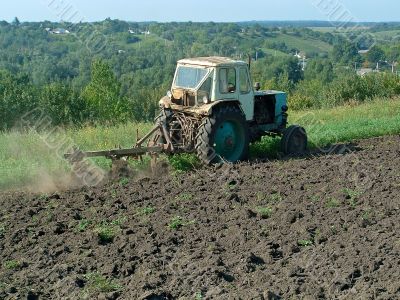 Fallow plowing