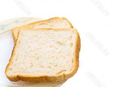 Pieces of bread