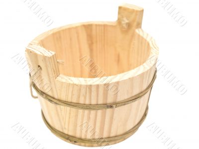 wooden sauna vat