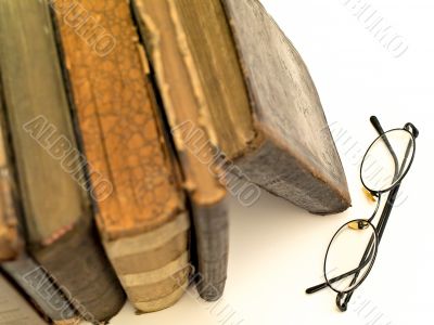 stack books