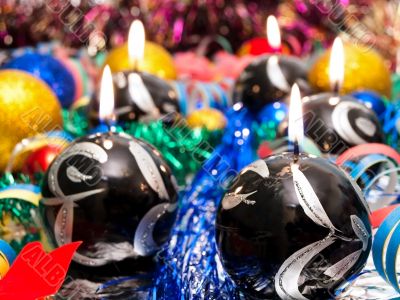 new year candles
