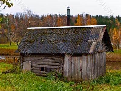 Old wooden house