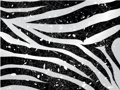 scrapped vector zebra background