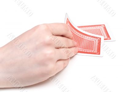 card in hand