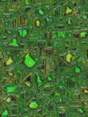 circuit green background