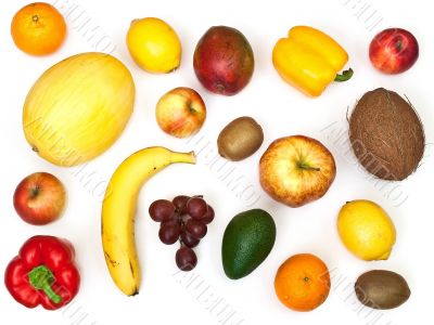 fruits and vegetables
