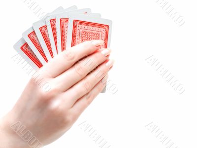 cards in hand