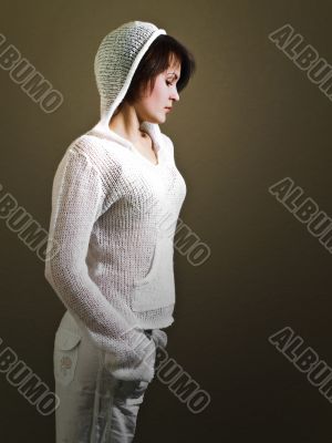  girl in white